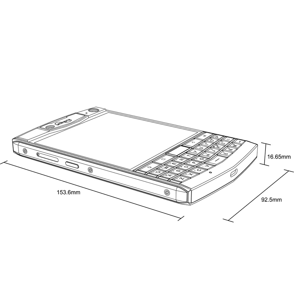 Rugged Android QWERTY Smart Phone