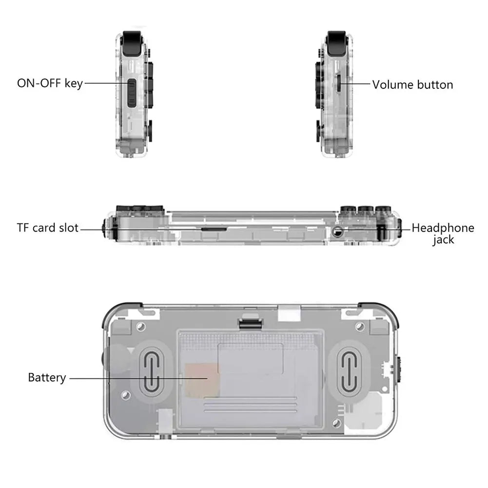 Handheld Pocket Mini Game Player