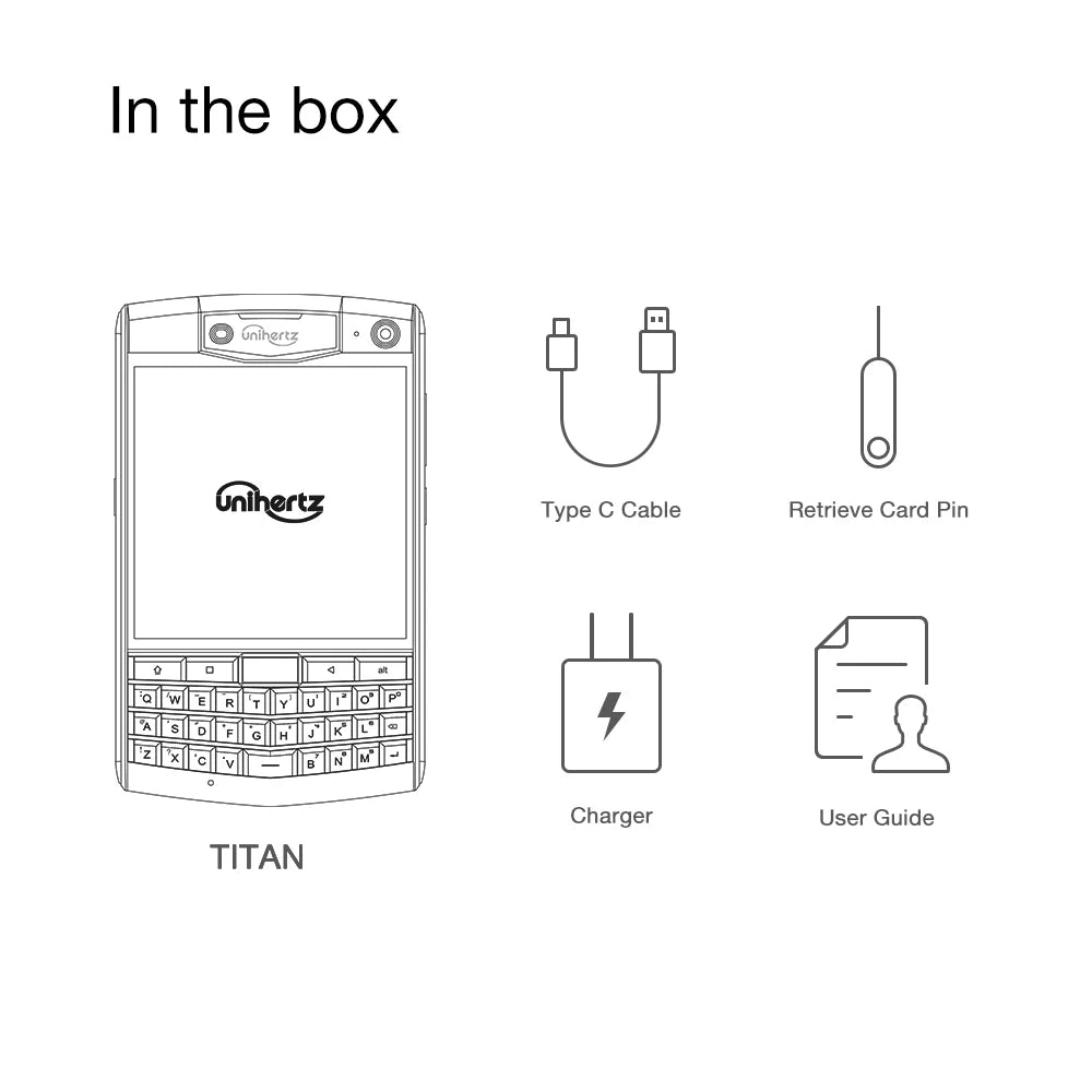 Rugged Android QWERTY Smart Phone