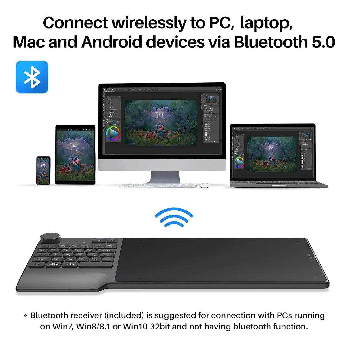 Wireless Graphics Tablet