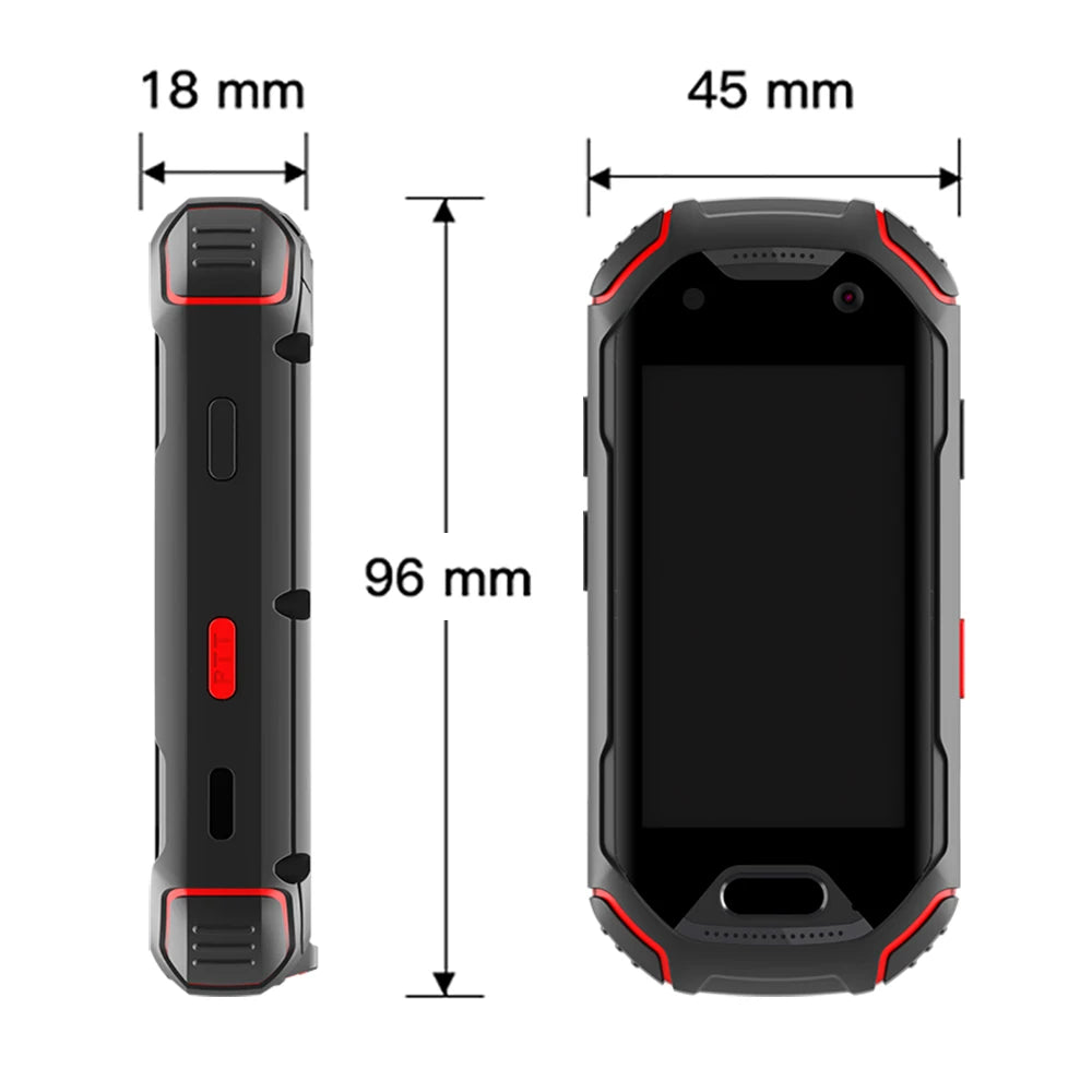 Smallest 4G Rugged Smartphone