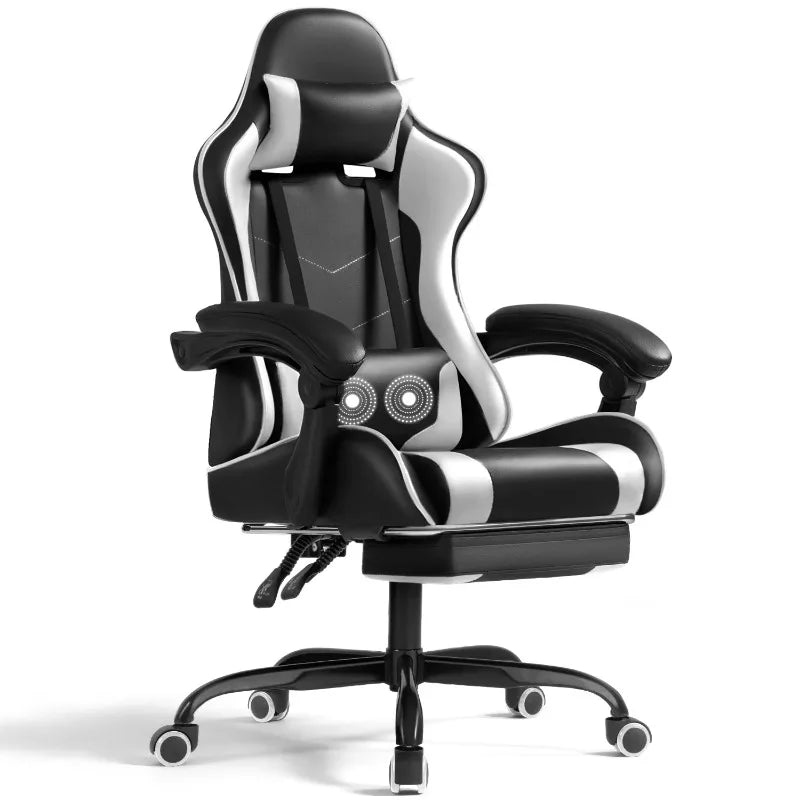 Ergonomic Leather Gaming Chair