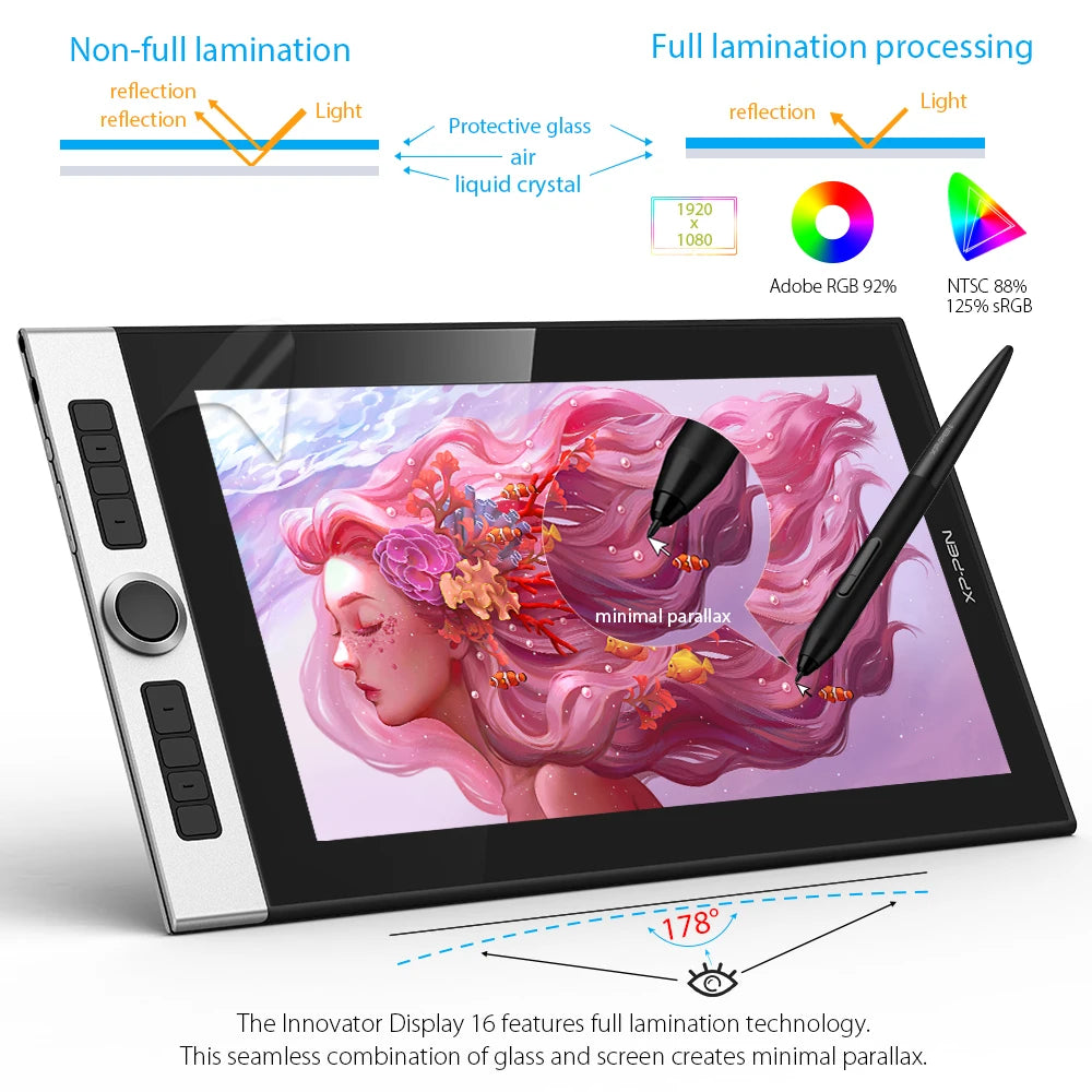 15.6 Inch Drawing Board Monitor