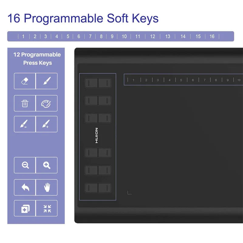 H1060P Graphics Drawing Tablet