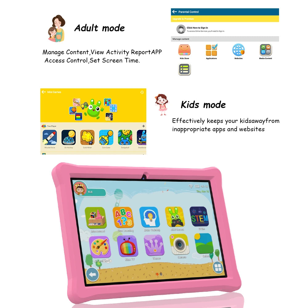 10 Inch Children's Android Tablet