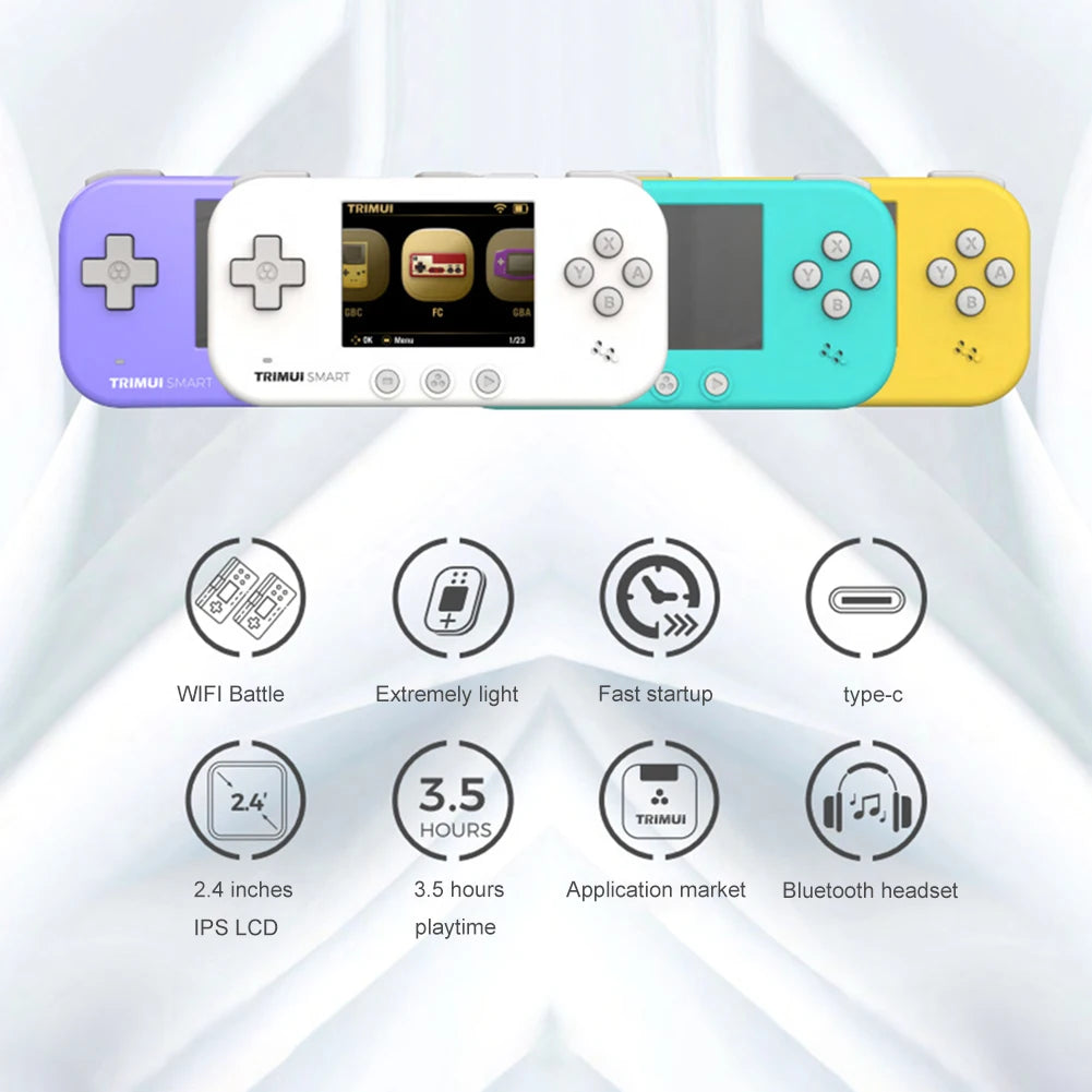 Portable Retro Handheld Game Players for Kids