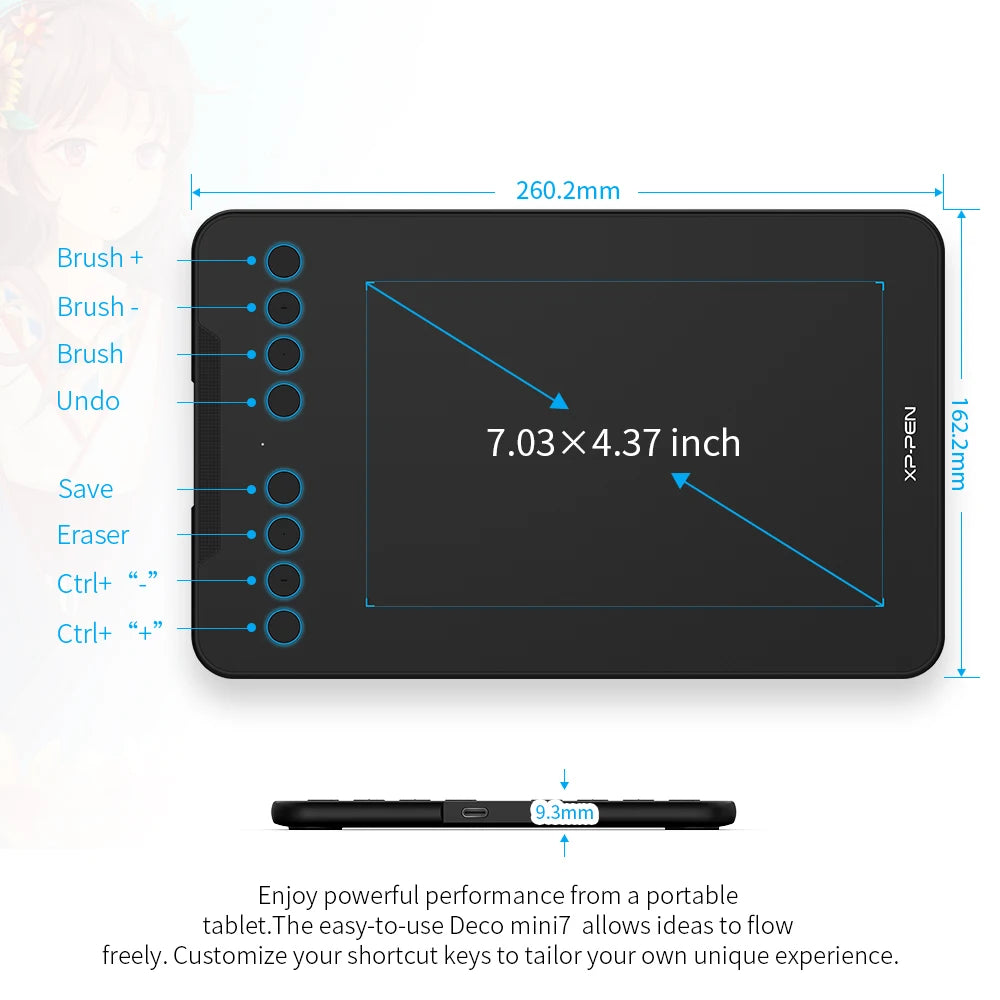 Mini Series Graphic Digital Drawing Tablet