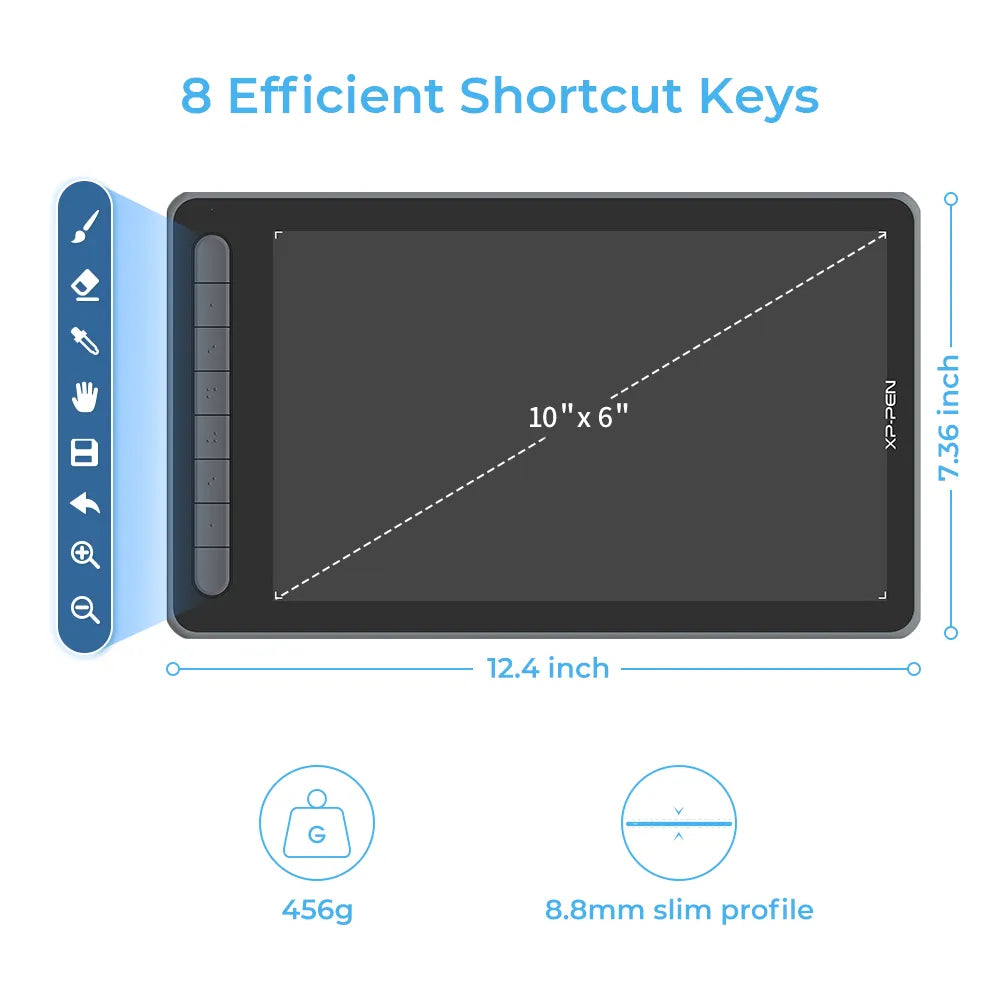 Graphic Wireless Bluetooth Digital Drawing Tablet